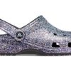 Zuecos Crocs Classic Glitter «Multicolor Plateado» 205942-0C4