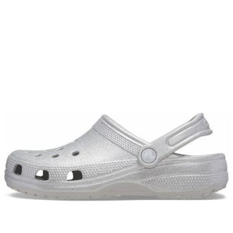 Zuecos Crocs Classic Glitter «Plateados» 205942-0IC