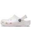Zuecos Crocs Classic (GS) «Marble White Pink» 207364-6PS
