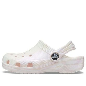 Zuecos Crocs Classic (GS) «Marble White Pink» 207364-6PS