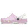Zuecos Crocs Classic (GS) «Rosa y Blanco» 209161-6S0