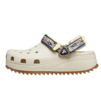 Zuecos Crocs Classic Hiker Ikat «Blanco tostado» 208052-2YC