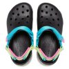 Zuecos Crocs Classic Hiker «Negro Azul Amarillo» 206772-0C4