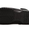 Zuecos Crocs Classic, informales, transpirables, para playa, negros, unisex, 206868-001