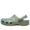 Zuecos Crocs Classic Iridiscentes Geométricos «Verde» 209841-001