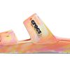 Zuecos Crocs Classic Marble Beach unisex, zapatillas rojas multicolor «Rojo» 207701-83F
