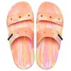 Zuecos Crocs Classic Marble Beach unisex, zapatillas rojas multicolor «Rojo» 207701-83F