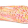 Zuecos Crocs Classic Marble Beach unisex, zapatillas rojas multicolor «Rojo» 207701-83F