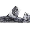 Zuecos Crocs Classic Marble Beach, zapatillas deportivas unisex, blanco y negro 207701-103