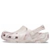 Zuecos Crocs Classic Marbled «Blanco y rosa» 206867-6WS