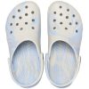 Zuecos Crocs Classic Marbled para mujer, color azul calcita, 206867-4NT