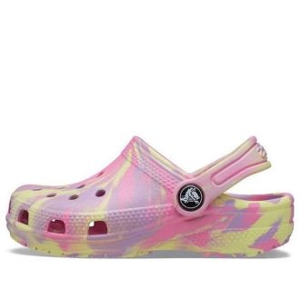 Zuecos Crocs Classic Marbled «Rosa Amarillo» 207002-6SO