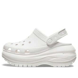 Zuecos Crocs Classic Mega Crush «Blanco» 207988-100