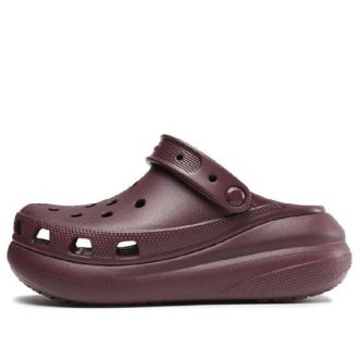 Zuecos Crocs Classic Mega Crush «Cereza oscura» 207521-6WD