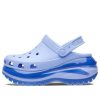 Zuecos Crocs Classic Mega Crush «Moon Jelly» (mujeres) 207988-5Q6