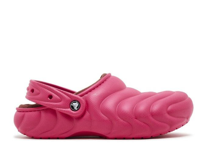 Zuecos Crocs Classic Overpuff con forro «Dragon Fruit»
