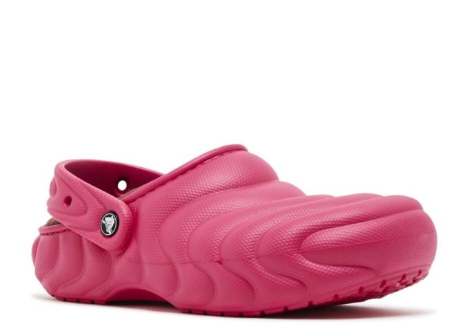 Zuecos Crocs Classic Overpuff con forro «Dragon Fruit»