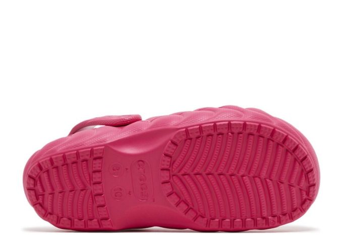 Zuecos Crocs Classic Overpuff con forro «Dragon Fruit»