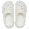 Zuecos Crocs Classic para mujer, color blanco, 209347-0WV