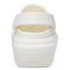 Zuecos Crocs Classic para mujer, color blanco, 209347-0WV