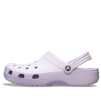 Zuecos Crocs Classic para mujer, color morado claro, 10001-530