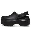 Zuecos Crocs Classic para mujer, color negro, 209347-001