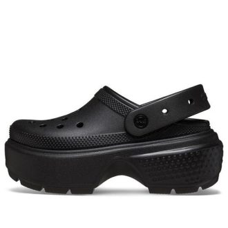 Zuecos Crocs Classic para mujer, color negro, 209347-001