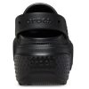 Zuecos Crocs Classic para mujer, color negro, 209347-001