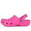Zuecos Crocs Classic para mujer, color rosa intenso, 10001-6X0 Zuecos Crocs Classic para mujer, color rosa intenso, 10001-6X0