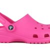 Zuecos Crocs Classic para mujer, color rosa intenso, 10001-6X0 Zuecos Crocs Classic para mujer, color rosa intenso, 10001-6X0