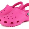 Zuecos Crocs Classic para mujer, color rosa intenso, 10001-6X0 Zuecos Crocs Classic para mujer, color rosa intenso, 10001-6X0