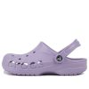 Zuecos Crocs Classic para mujer, ligeros, informales, para playa, morados, 10126-530