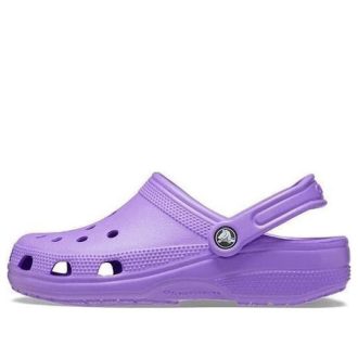 Zuecos Crocs Classic para mujer, morados, 10001-5AJ