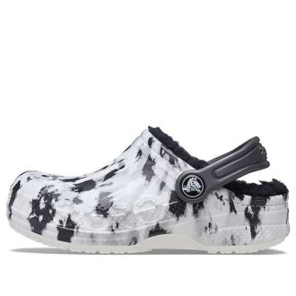 Zuecos Crocs Classic para niños, sandalias deportivas, color blanco y gris, 205888-10M