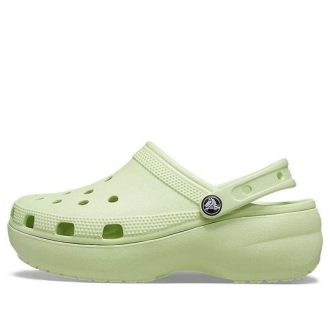 Zuecos Crocs Classic Platform «Celery» (mujeres) 206750-335