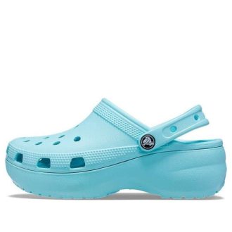 Zuecos Crocs Classic Platform «Pure Water» 206750-4SS (mujeres)