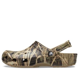 Zuecos Crocs Classic Realtree V2 para mujer, color camuflaje, 12132