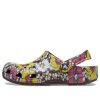 Zuecos Crocs Classic Retro Floral «Amarillo Rosa» 208954-6WF