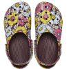 Zuecos Crocs Classic Retro Floral «Amarillo Rosa» 208954-6WF