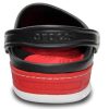Zuecos Crocs Classic, sandalias Crocs negras y rojas «Black Red» 14300-063