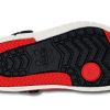 Zuecos Crocs Classic, sandalias Crocs negras y rojas «Black Red» 14300-063