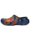 Zuecos Crocs Classic Solarized «Azul Naranja» 207556-089