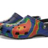 Zuecos Crocs Classic Solarized «Azul Naranja» 207556-089