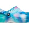 Zuecos Crocs Classic Solarized con forro «Blanco, azul y aguamarina» 207560-4SU