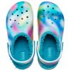 Zuecos Crocs Classic Solarized con forro «Blanco, azul y aguamarina» 207560-4SU