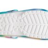 Zuecos Crocs Classic Solarized con forro «Blanco, azul y aguamarina» 207560-4SU