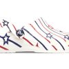 Zuecos Crocs Classic Stars and Stripe «Blanco Multi» 208877-94S