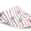 Zuecos Crocs Classic Stars and Stripe «Blanco Multi» 208877-94S