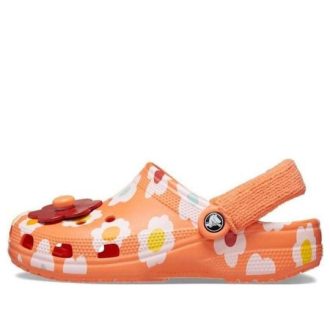 Zuecos Crocs Classic Terry Cloth «Naranja» 208892-84A