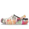 Zuecos Crocs Classic Tie Dye Multicolor Negro 206341-0C4